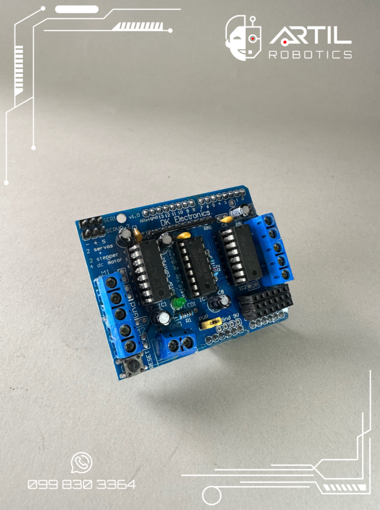 Motor Drive Shield L293D – Artil Robotics