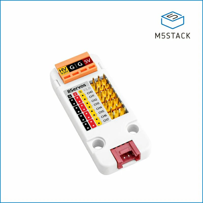 M5Stack 8-Channel Servo Driver Unit