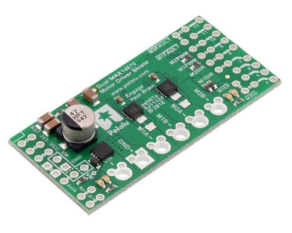 Pololu Dual MAX14870 Shield (Arduino)