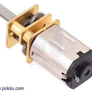 Pololu 100:1 Micro Metal Gearmotor MP 6V