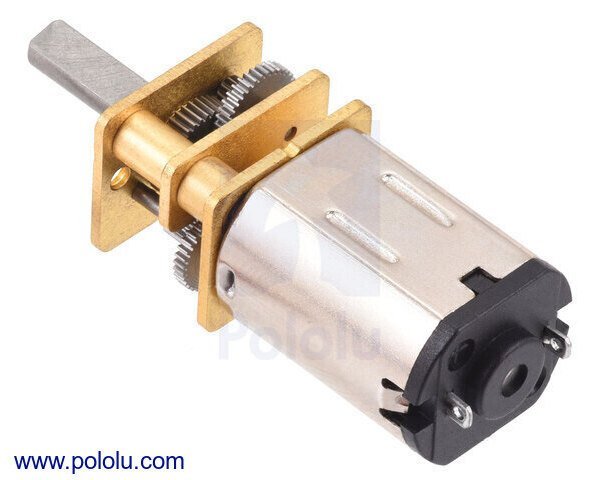 Pololu 100:1 Micro Metal Gearmotor MP 6V