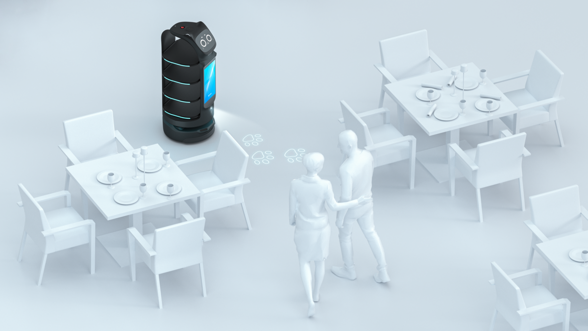 Robot de Entrega Pudu BellaBot Pro
