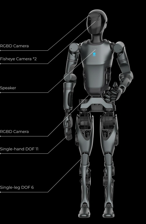 Robot Humanoide Pudu D9 5