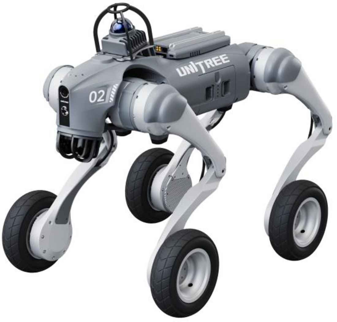 Robot Cuadrúpedo Unitree Go2-W Inspection 2