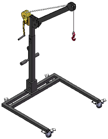 Soporte de protección tipo grua (H2)