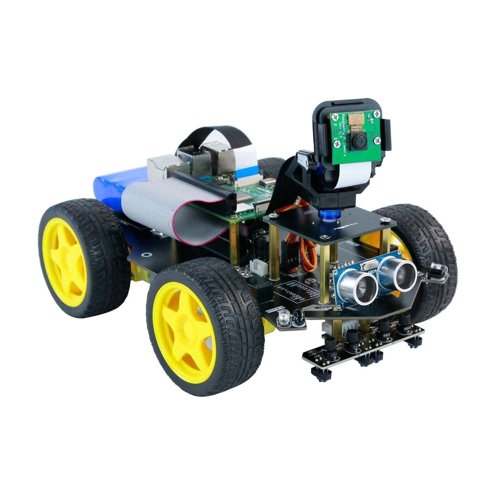Robot Yahboom Raspbot (visión IA, FPV)