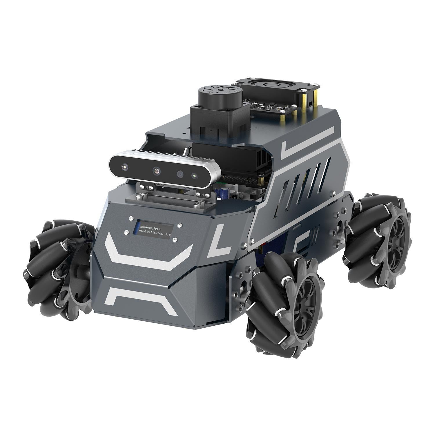 Robot Yahboom ROSMASTER M1 (Ruedas Mecanum)