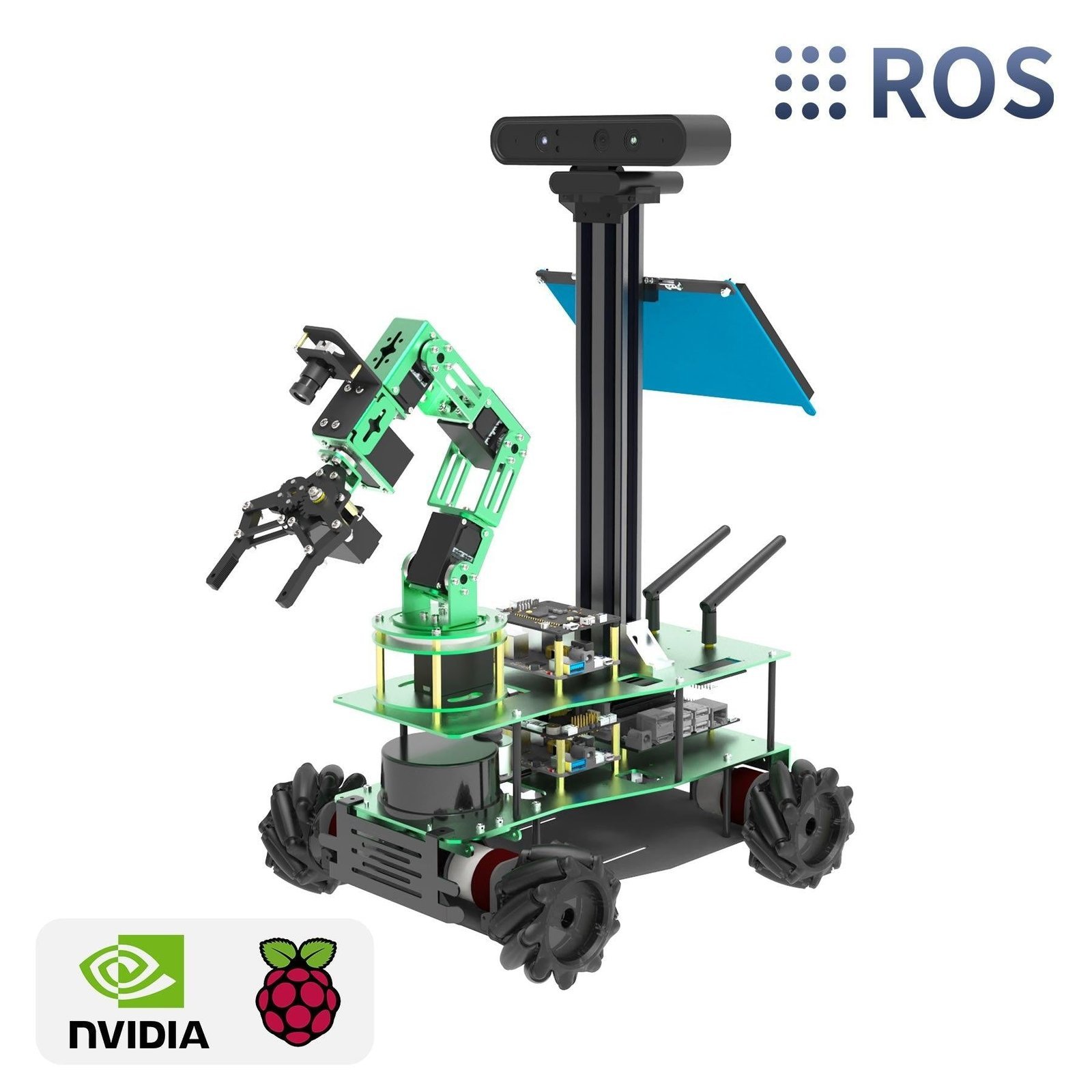 Robot Yahboom ROSMASTER X3 PLUS (con brazo 6 GDL)