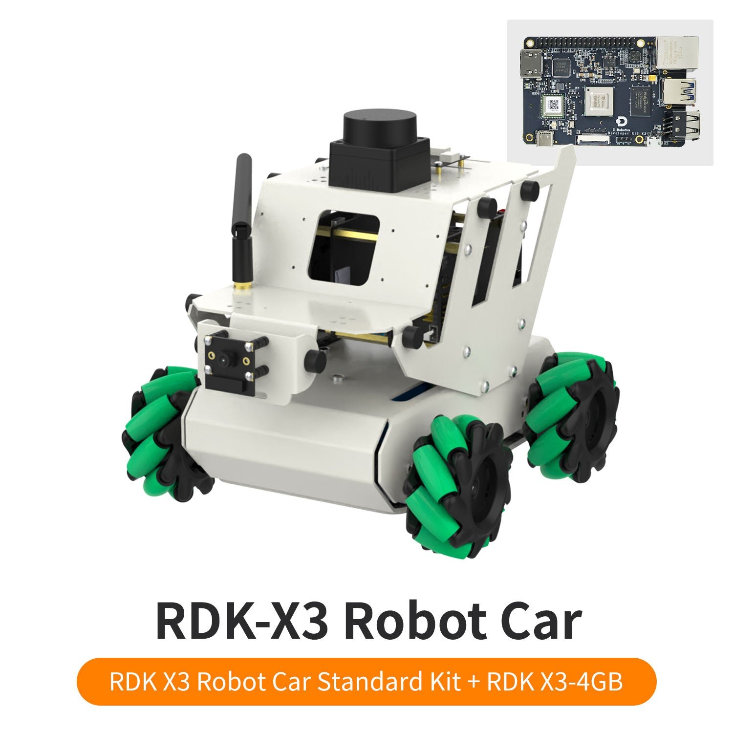 Robot Yahboom RDK ROS2 (ruedas Mecanum) 7