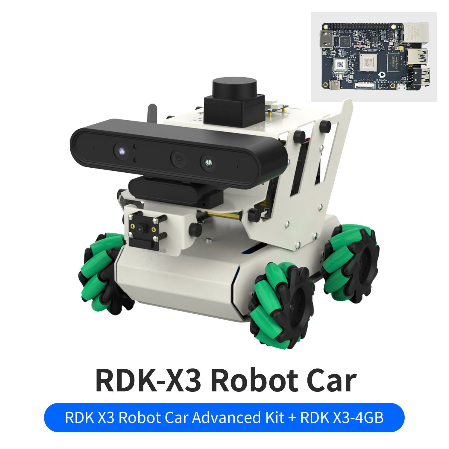 Robot Yahboom RDK ROS2 (ruedas Mecanum) 6