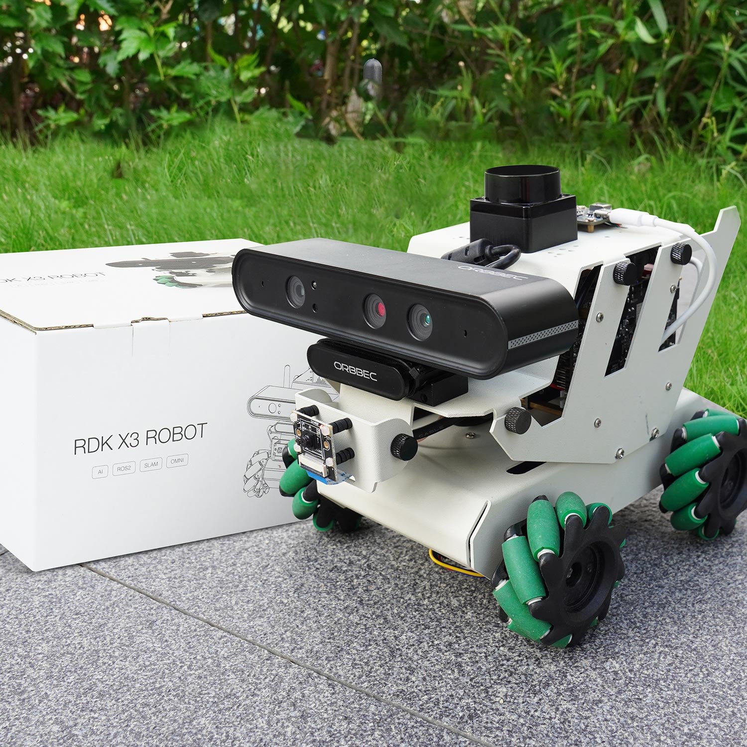 Robot Yahboom RDK ROS2 (ruedas Mecanum) 3