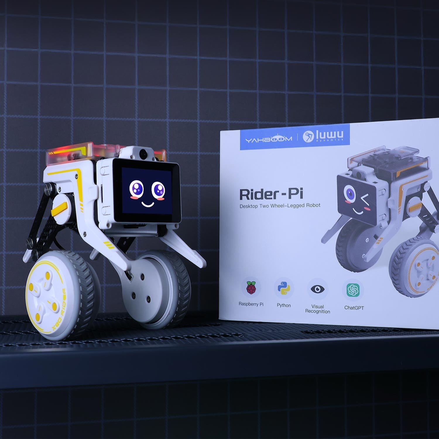 Robot Yahboom Rider-Pi (bípedo con ruedas) 2