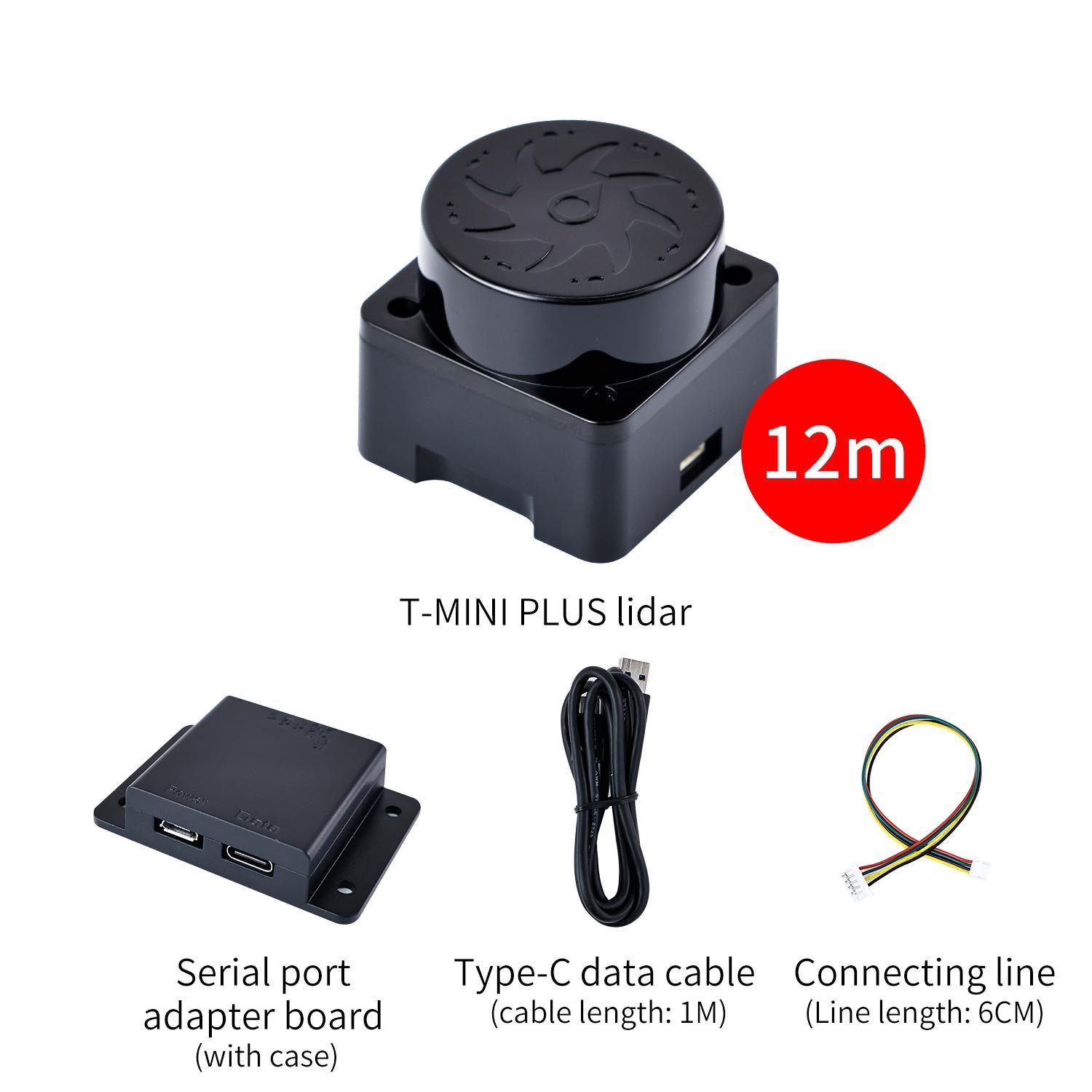 LiDAR T-mini Plus TOF 12/25 m (Yahboom) 4