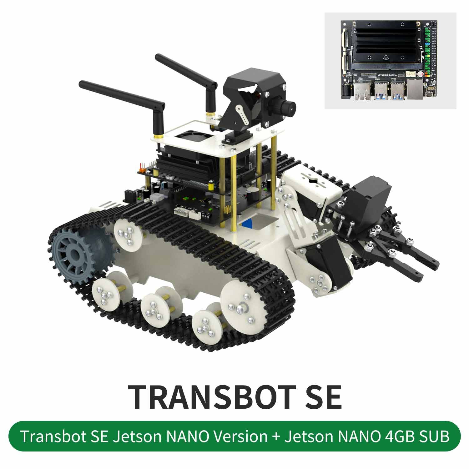 Robot Yahboom Transbot SE (oruga, brazo 3 GDL) 4