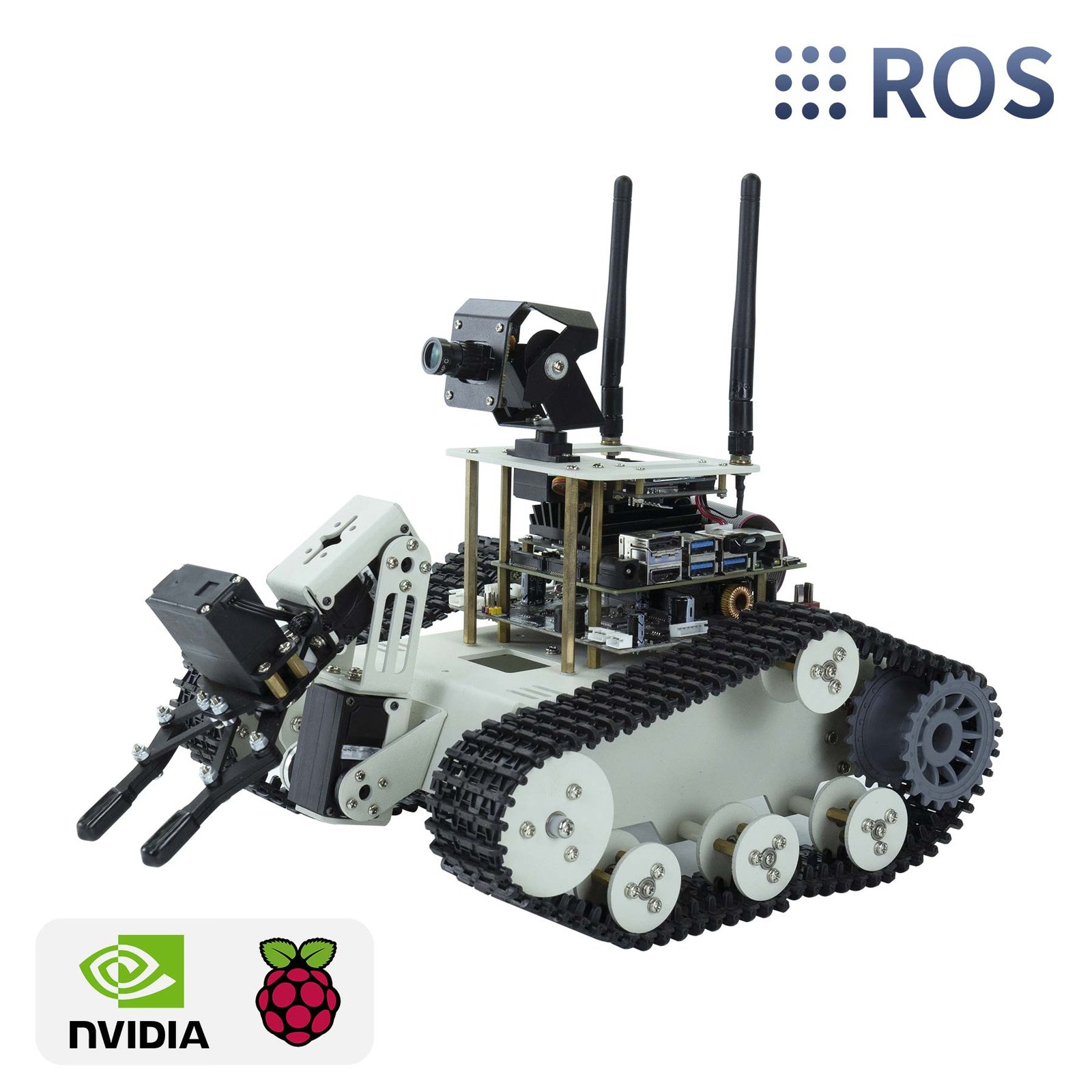 Robot Yahboom Transbot SE (oruga, brazo 3 GDL)