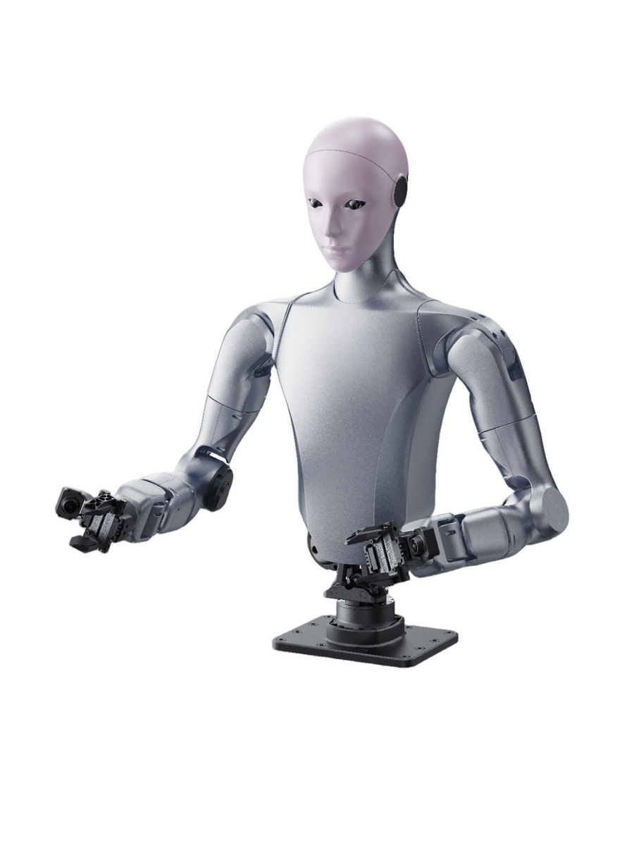 Unitree H2-A: torso sobre pedestal fijo